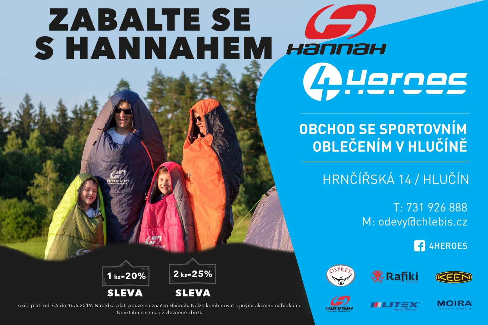 Zabalte se s Hannahem 