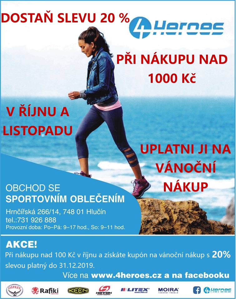 Dostaň slevu za nákup!