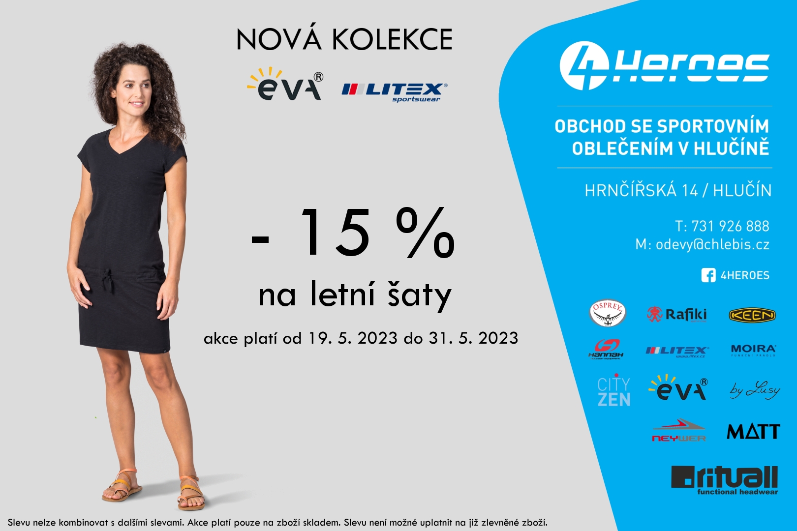 Sleva na letní šaty